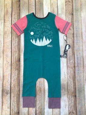 NWT Rags To Raches Geostar Romper